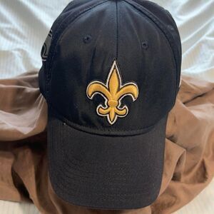 Reebok black New Orleans Saints cap L/XL #NFL #saints #football
